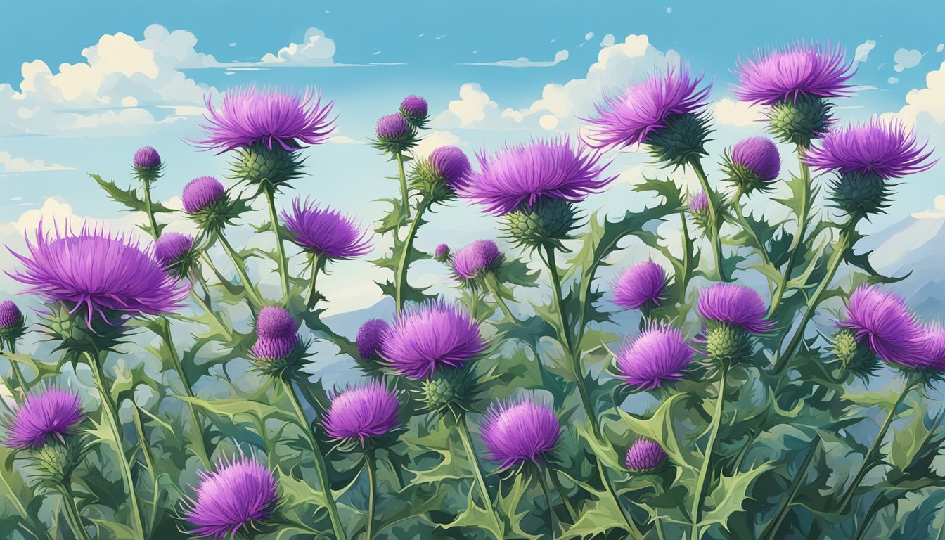 Milk Thistle Heals and Detoxifies