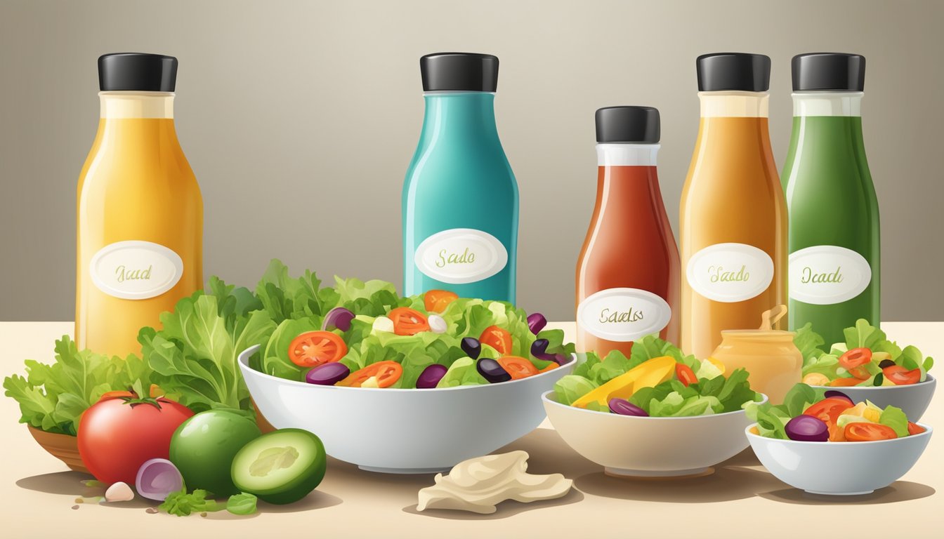 Which is worse: Bottled green goddess dressing or creamy poppy seed dressing?