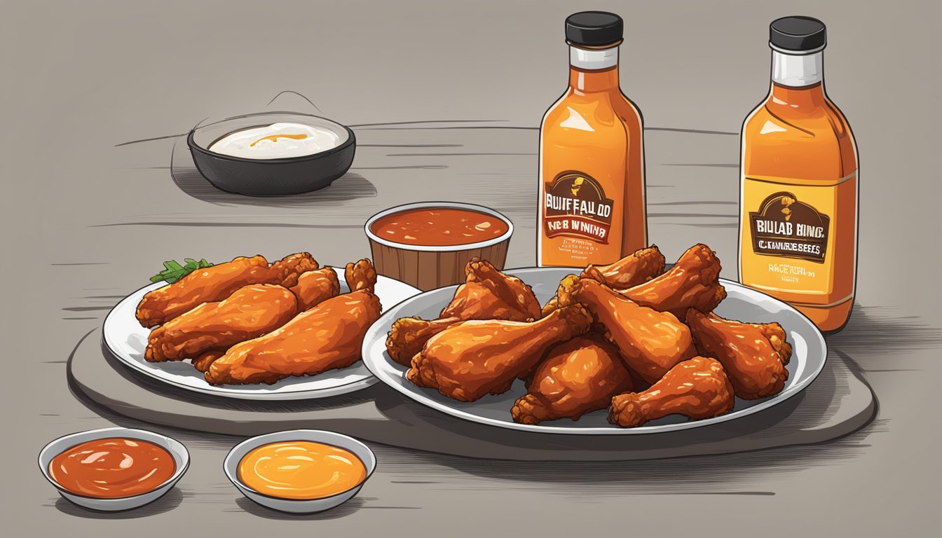 Which is worse: Bottled Buffalo wing sauce or honey barbecue sauce?