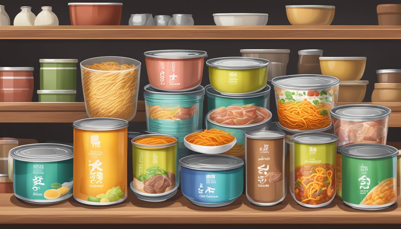 Which is worse: Canned meat stew or instant noodle soup cups?