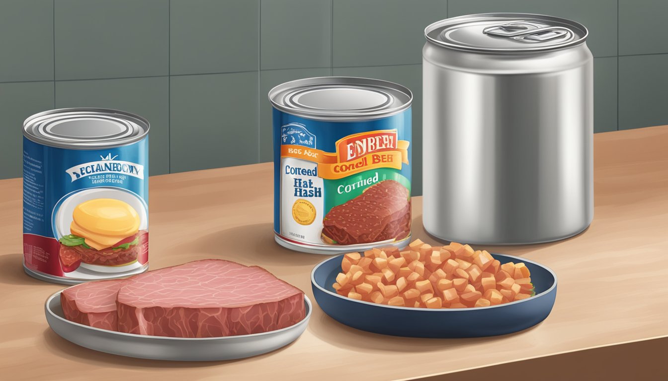 Which is worse: Canned corned beef hash or deviled ham spread?