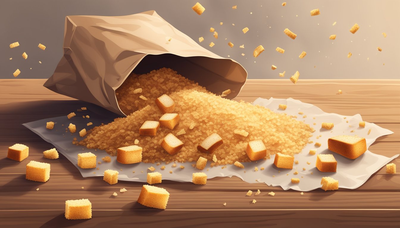 Which is worse: Packaged bread crumbs or croutons?