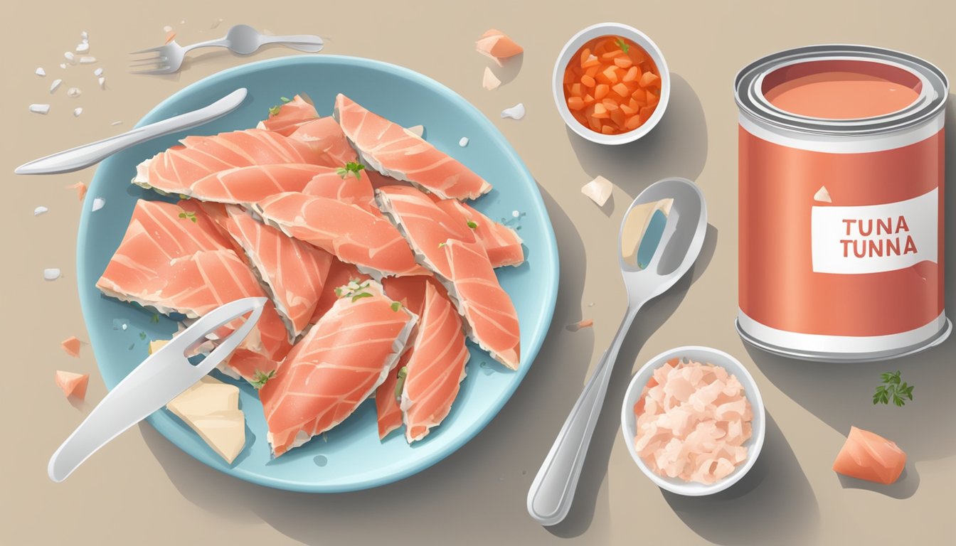 Which is worse: Canned tuna or imitation crab meat?