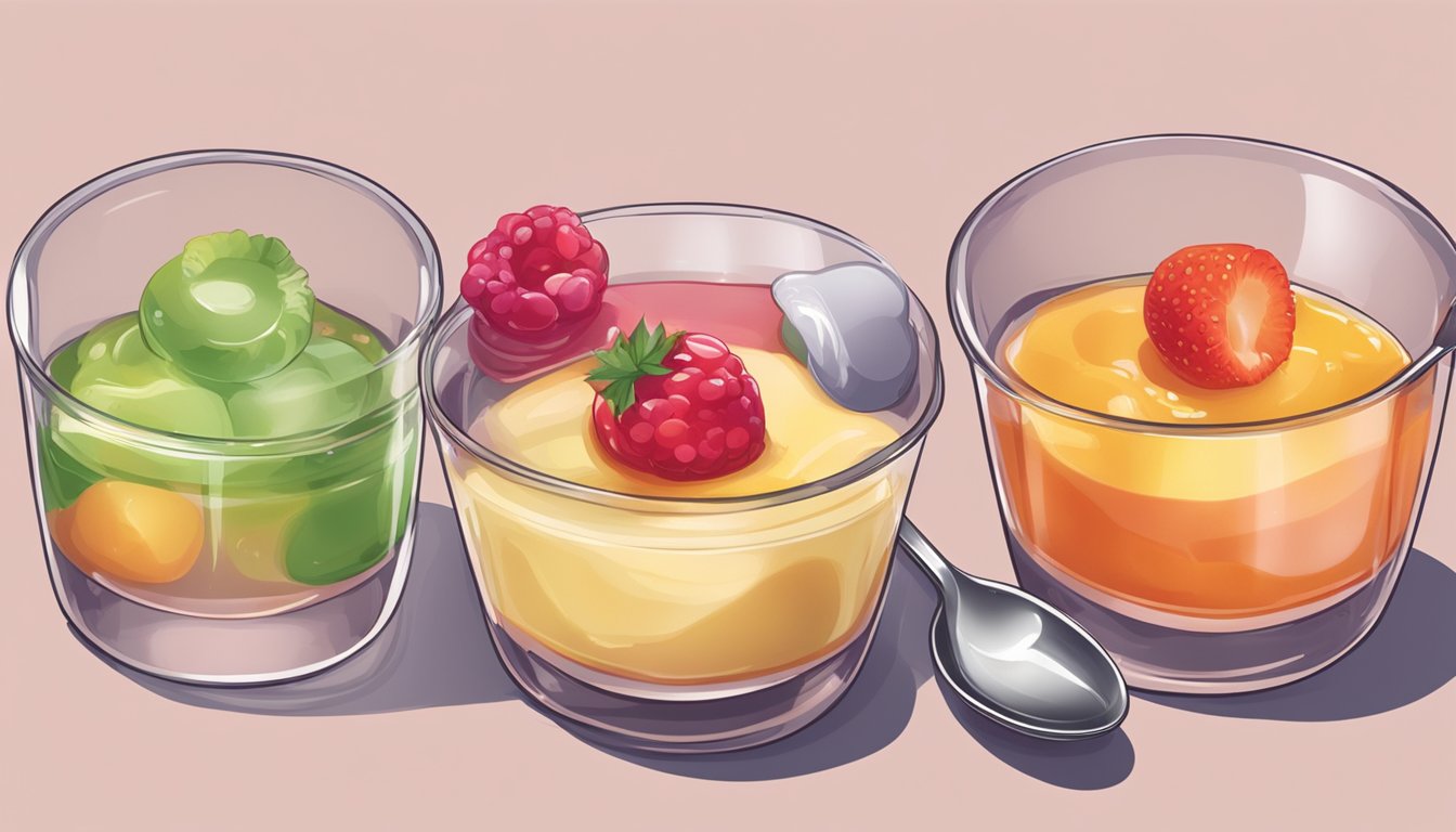 Which is Worse: Fruit-Flavored Gelatin or Pudding?