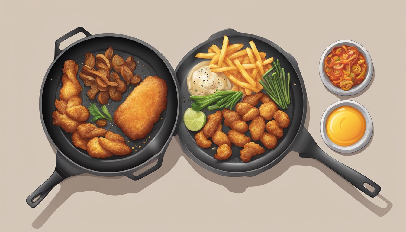 Which is worse: Deep-fried foods or pan-fried foods?