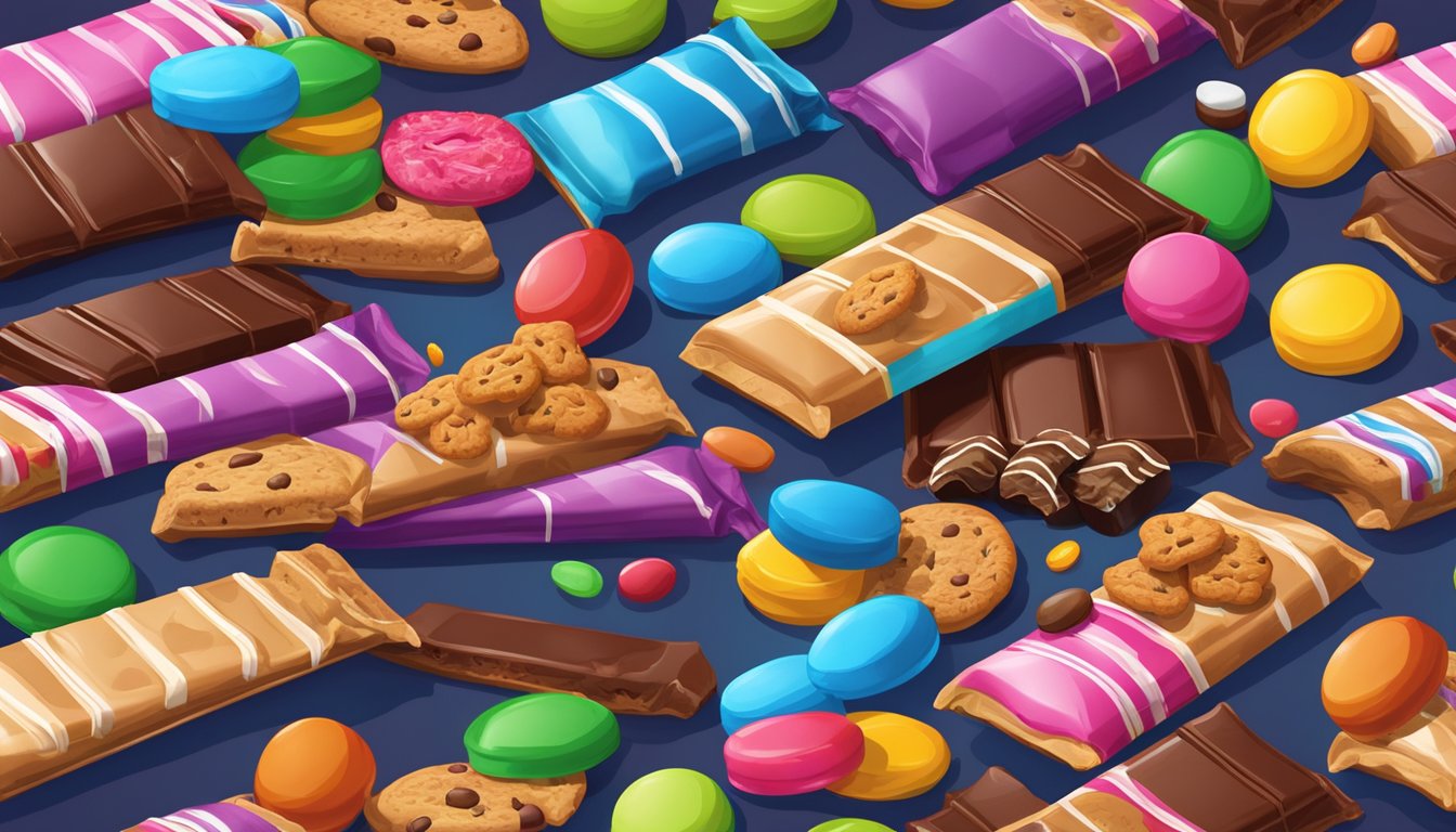 Which is worse: Candy bars or cookies?